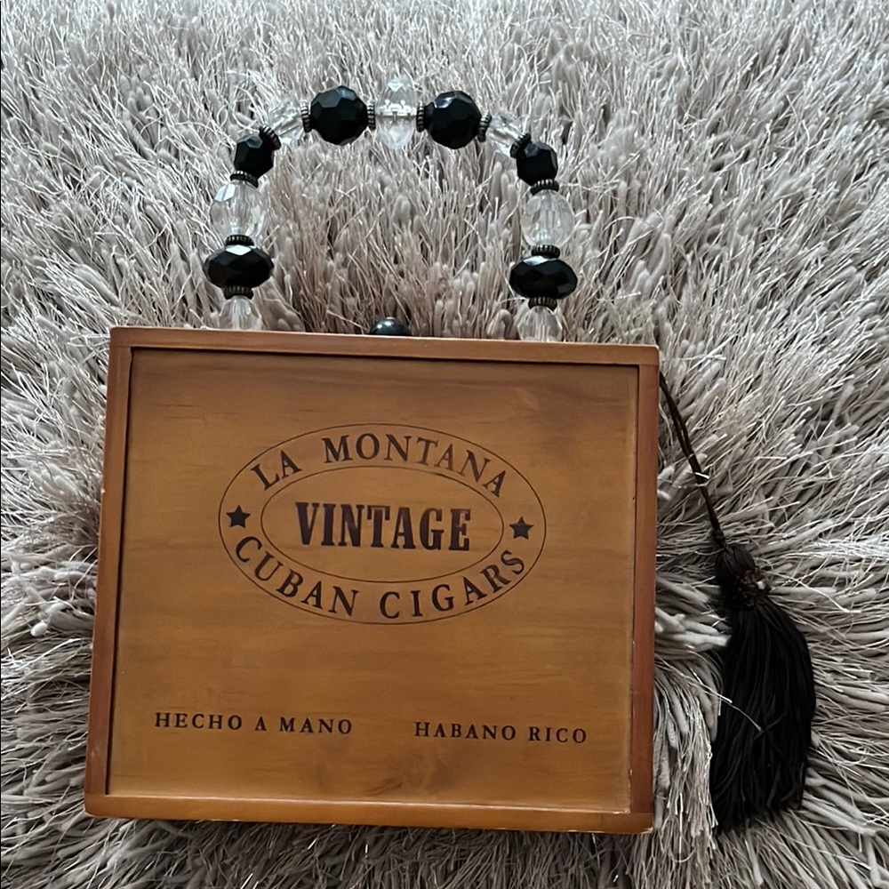 Vintage La Montana Cuban Cigars Box Purse